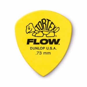 Dunlop - Tortex Flow Standard Guitar Picks - 0.73mm - Yellow - 12 Pack