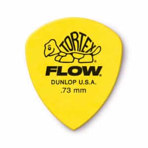 Dunlop - Tortex Flow Standard Guitar Picks - 0.73mm - Yellow - 12 Pack