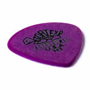 6 x Dunlop Tortex Jazz III Guitar Picks – Purple – Heavy – 1