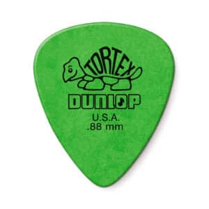 12 x Dunlop Tortex Standard Guitar Picks – Green – 0