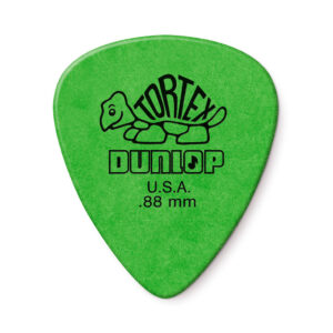 Dunlop - Tortex Standard Guitar Picks - 0.88mm - Green - 12 Pack