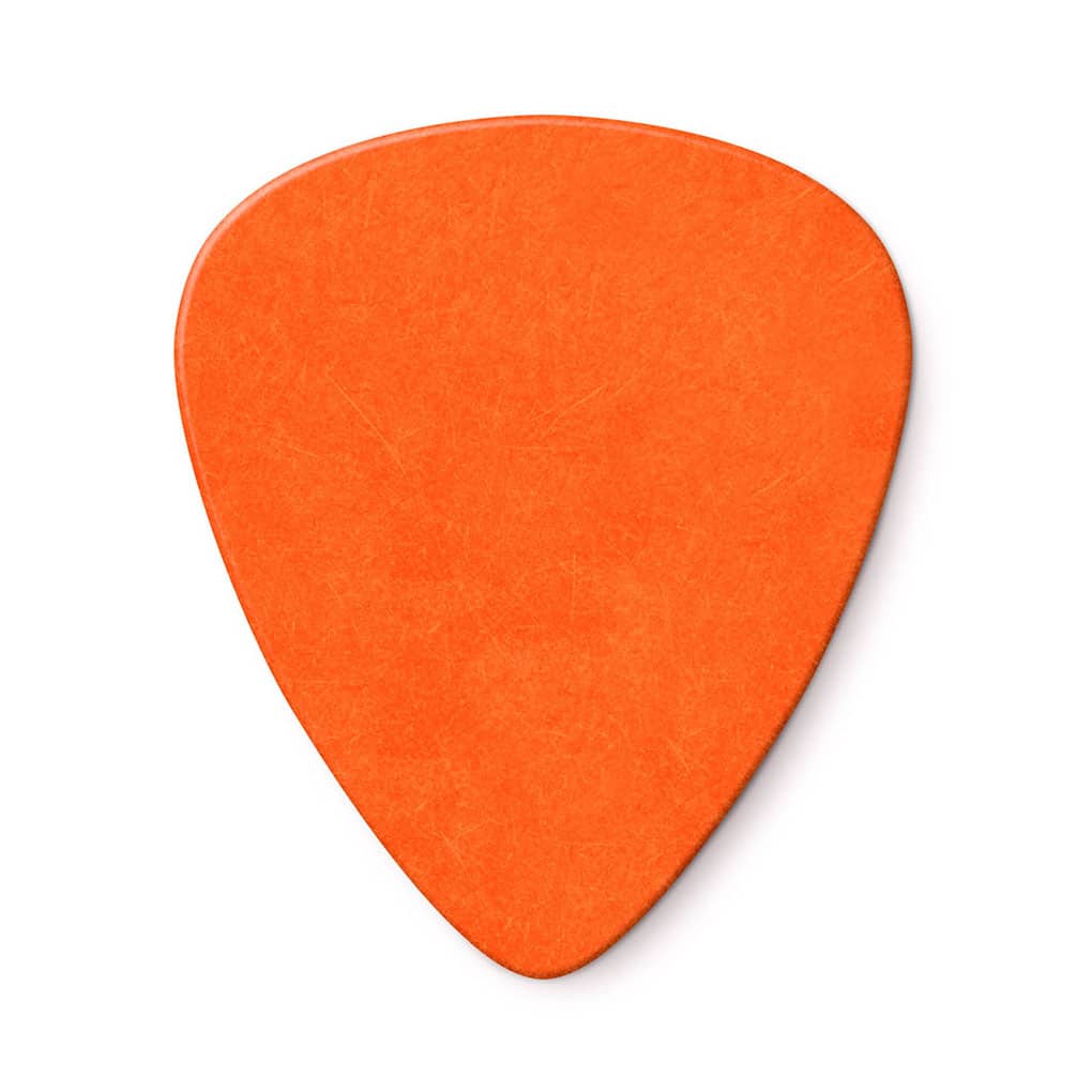 12 x Dunlop Tortex Standard Guitar Picks – Orange – 0