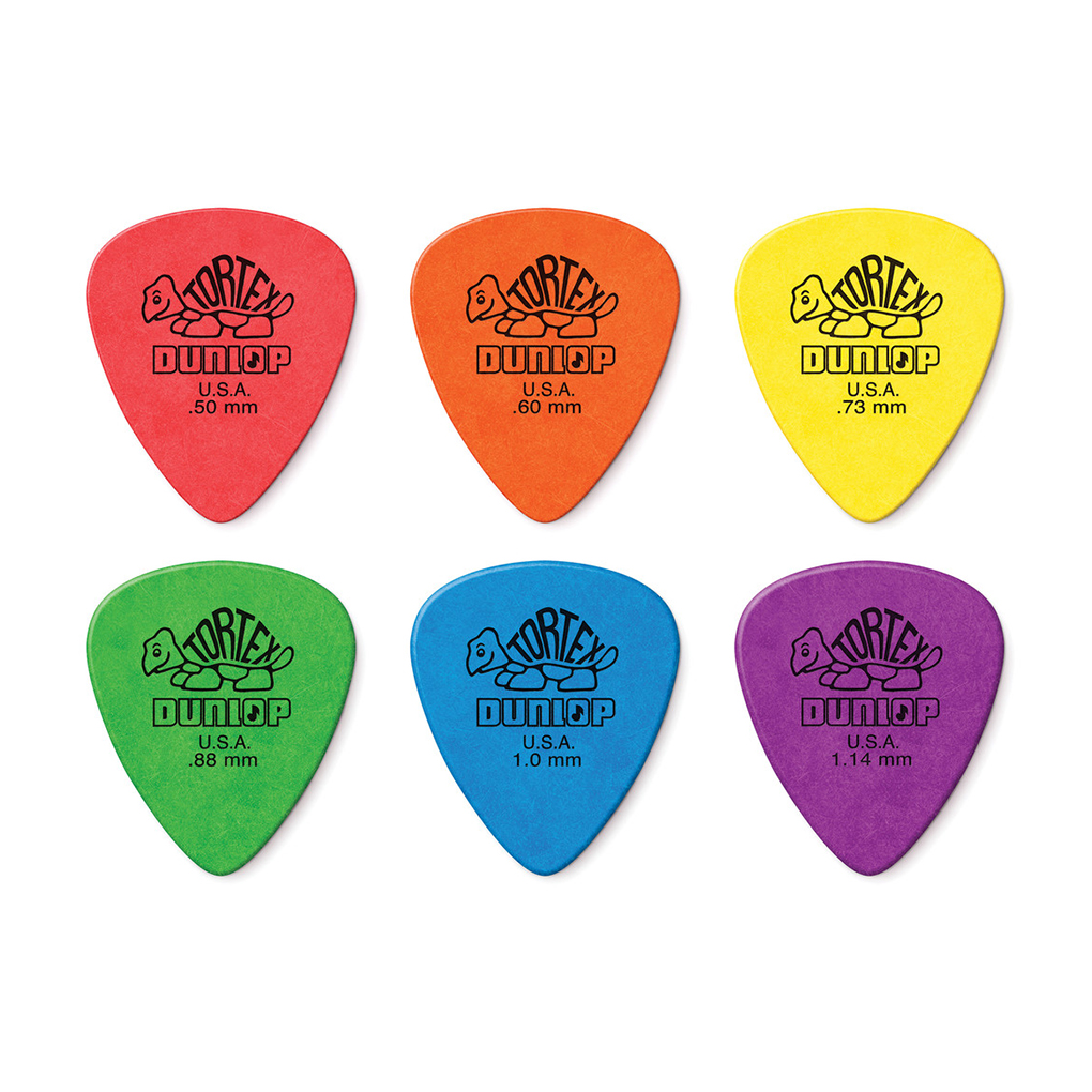 Dunlop – Variety Pack – Guitar Picks – Tortex Standard – Assorted Colours & Gauges – 12 Pack 2