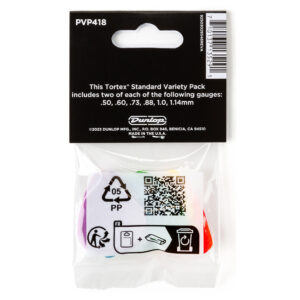 Dunlop – Variety Pack – Guitar Picks – Tortex Standard – Assorted Colours & Gauges – 12 Pack 3