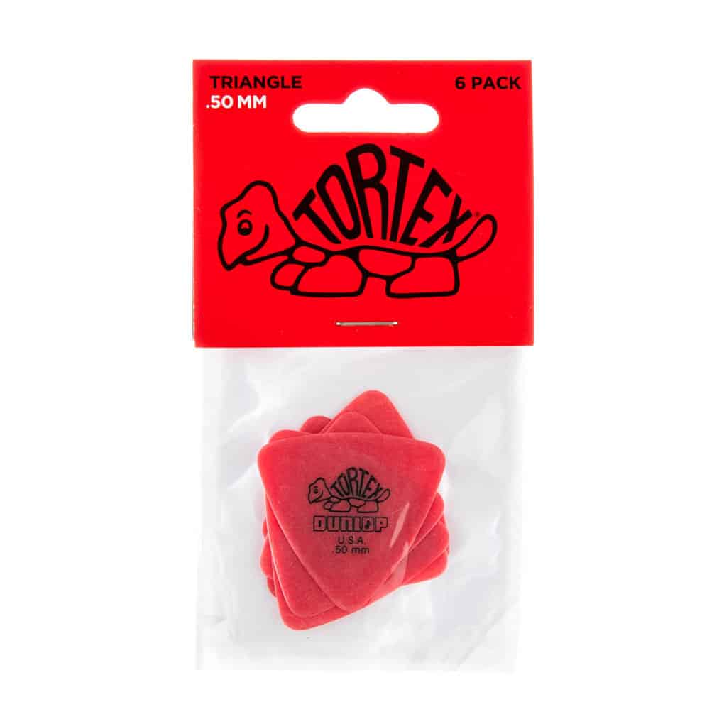 thumbnail image 2 of Dunlop Tortex Guitar Picks .50mm Red - 72 Pack Bulk 2 of 6