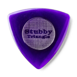 Dunlop Lexan Tri Stubby Guitar Picks - Purple - 3.0mm - 6 Pack