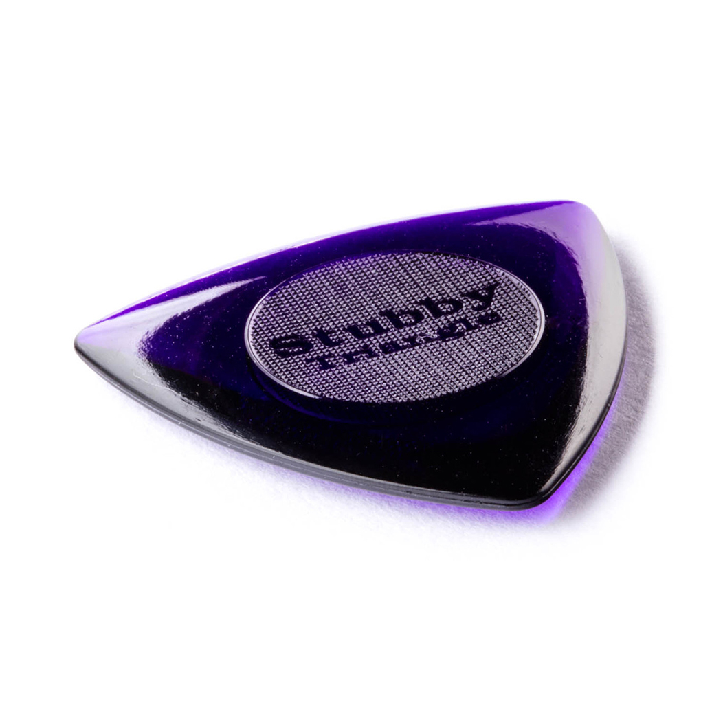 Dunlop Lexan Tri Stubby Guitar Picks – Purple – 3