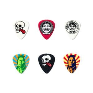 Dunlop – Van Hamersveld – Johnny Face Pick Tin – 6 Picks – Medium 3