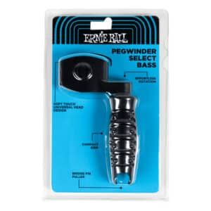 Ernie Ball – Peg Winder Select Bass – Bass Guitar String Winder – Black – 9611 3