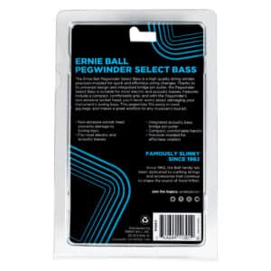 Ernie Ball – Peg Winder Select Bass – Bass Guitar String Winder – Black – 9611 4