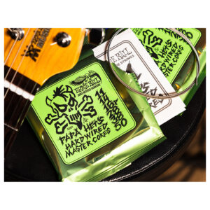 Electric Guitar Strings – Ernie Ball 2201 – James Hetfield Signature String Set – Papa Het’s Hardwired Master Cores – 11-50 4