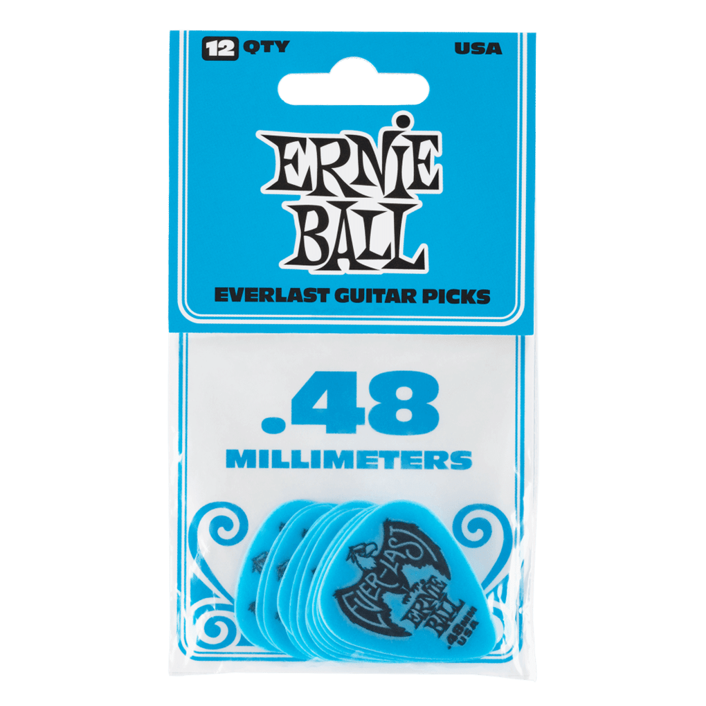 Ernie Ball – Everlast Guitar Picks – Plectrums –