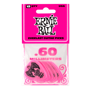 Ernie Ball – Everlast Guitar Picks – Plectrums –