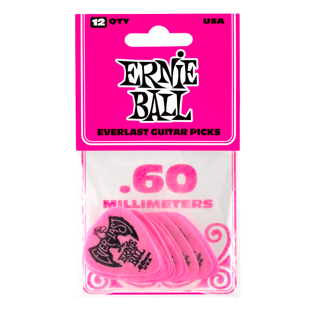 Ernie Ball – Everlast Guitar Picks – Plectrums –