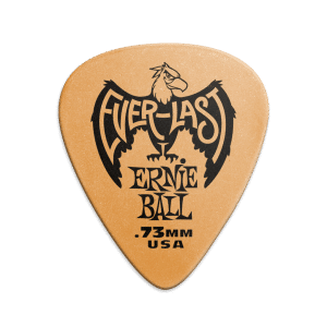 Ernie Ball - Everlast Guitar Picks - Plectrums - .73mm - 12 Pack - Orange - P09190