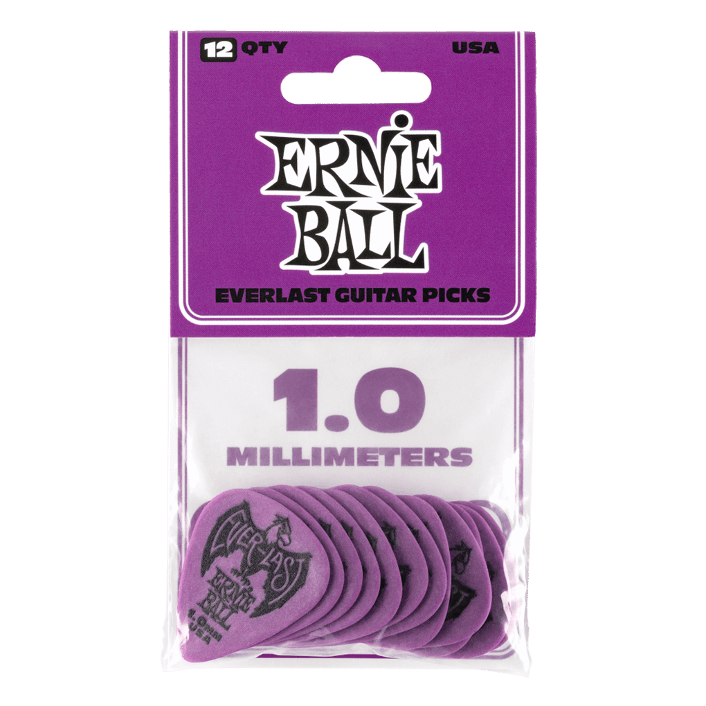 Ernie Ball – Everlast Guitar Picks – Plectrums – 1