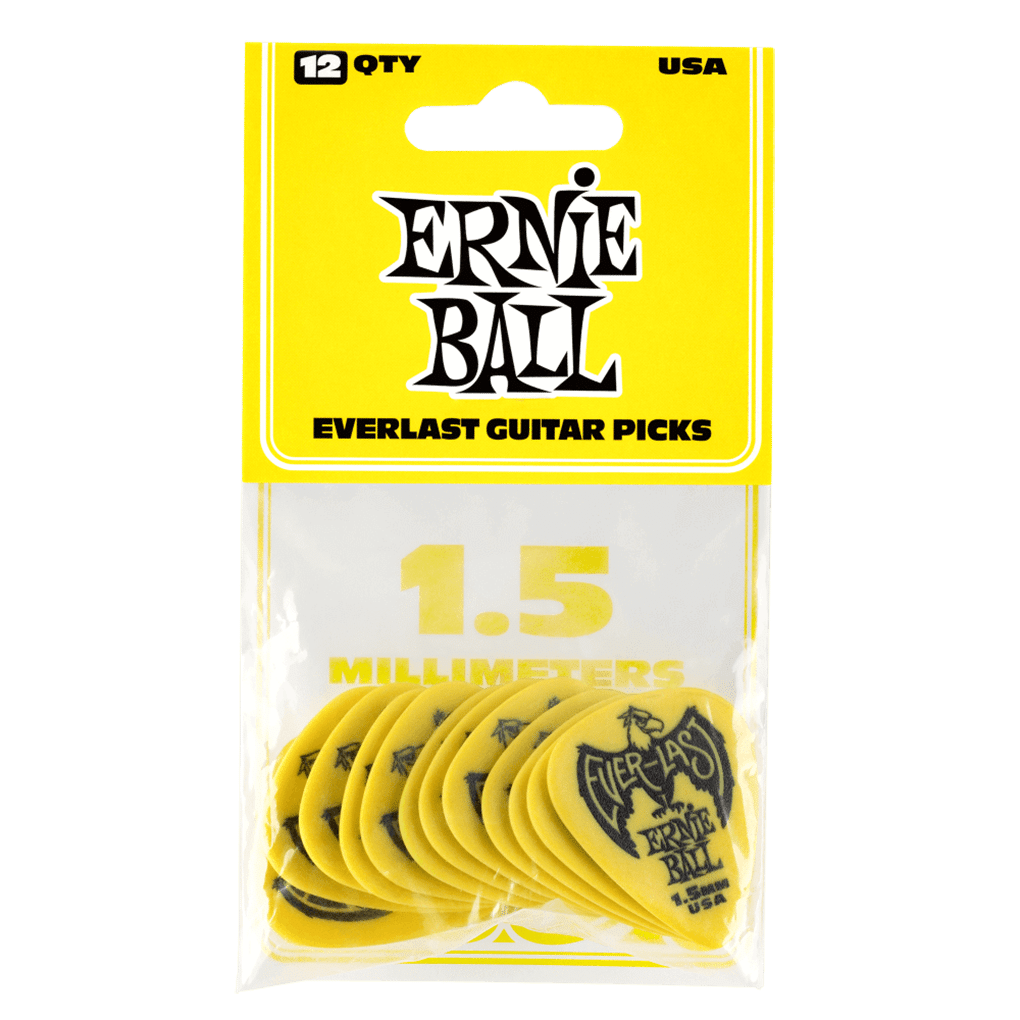 Ernie Ball – Everlast Guitar Picks – Plectrums – 1