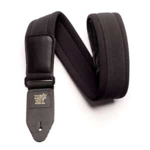 Ernie Ball – Padded Neoprene Guitar/Bass Strap – Comfort Series – Black – P04144 1