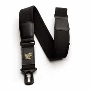 Ernie Ball - Padded Neoprene Guitar/Bass Polylock Strap - Comfort Series - Black - P04145