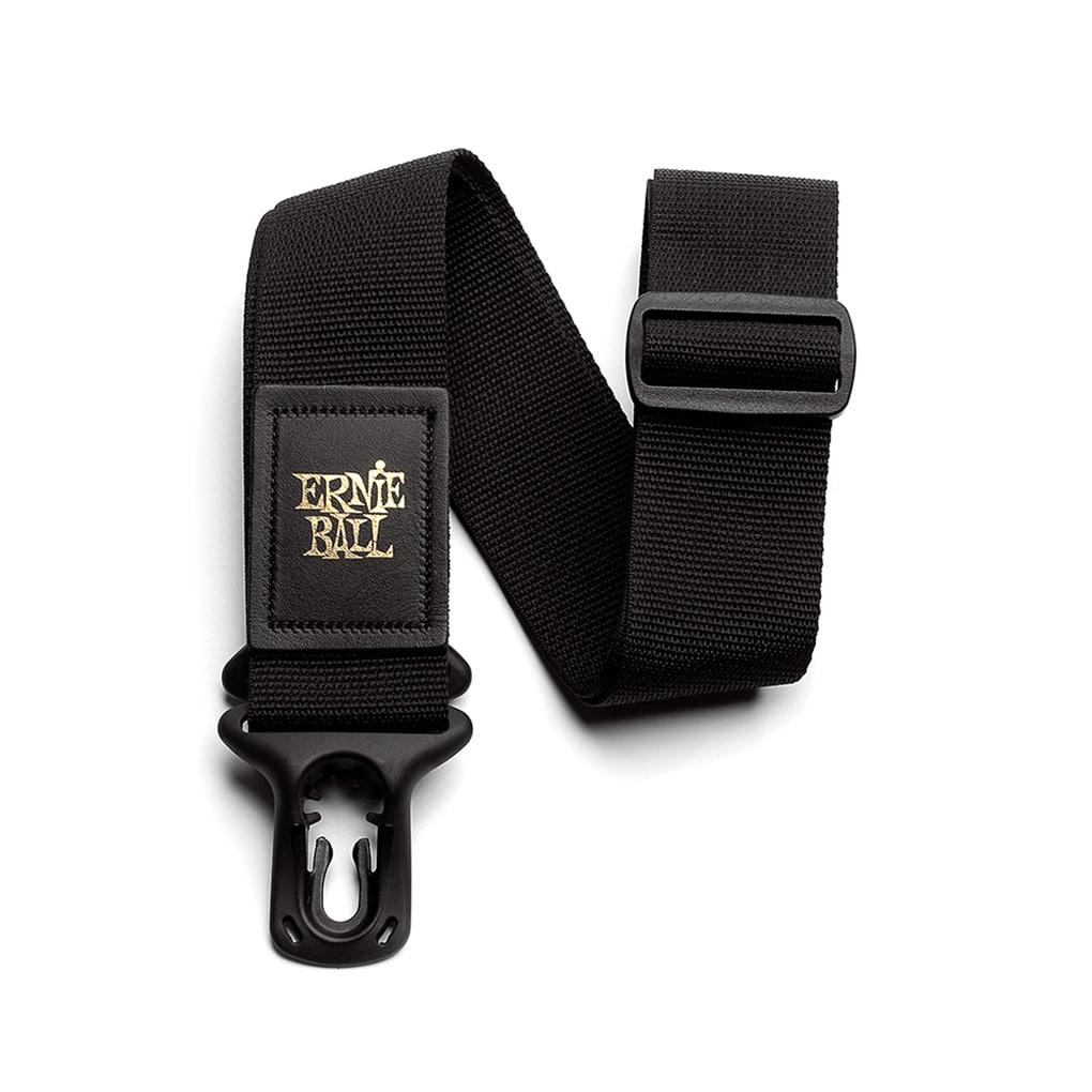 Ernie Ball – Polylock Guitar Strap – Locking Strap For Electric Guitar & Bass – Black – P04056 1