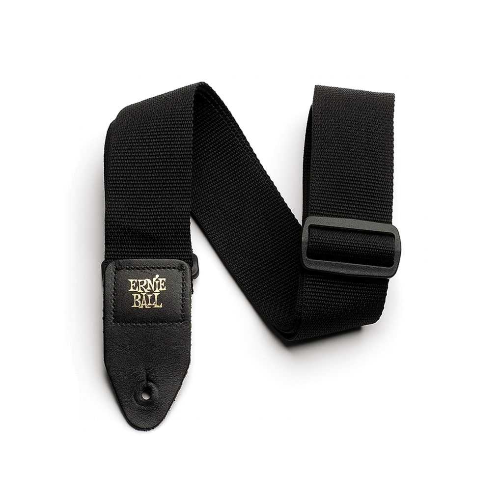 Ernie Ball – Polypro Guitar Strap – Adjustable Length 41-72 Inches – Black – 4037 1