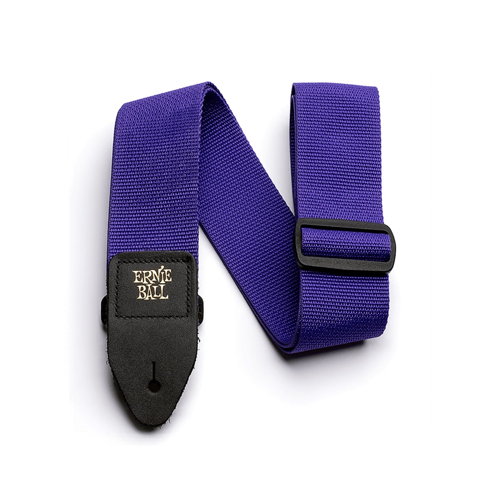Ernie Ball – Polypro Guitar Strap – Adjustable Length 41-72 Inches – Purple – 4045 1