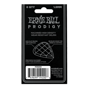 Ernie Ball – Prodigy Guitar Picks – Plectrums – 1