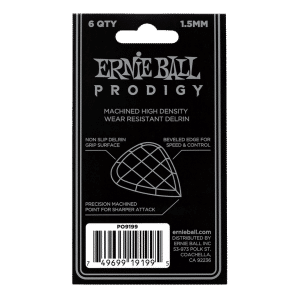 Ernie Ball – Prodigy Guitar Picks – Plectrums – 1