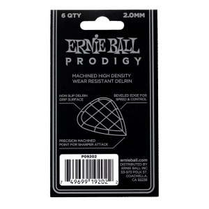 Ernie Ball – Prodigy Guitar Picks – Plectrums – 2
