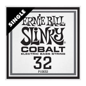 Bass Guitar Single String - Electric Bass - Ernie Ball P10632 - Slinky Cobalt Wound - 32 - .032