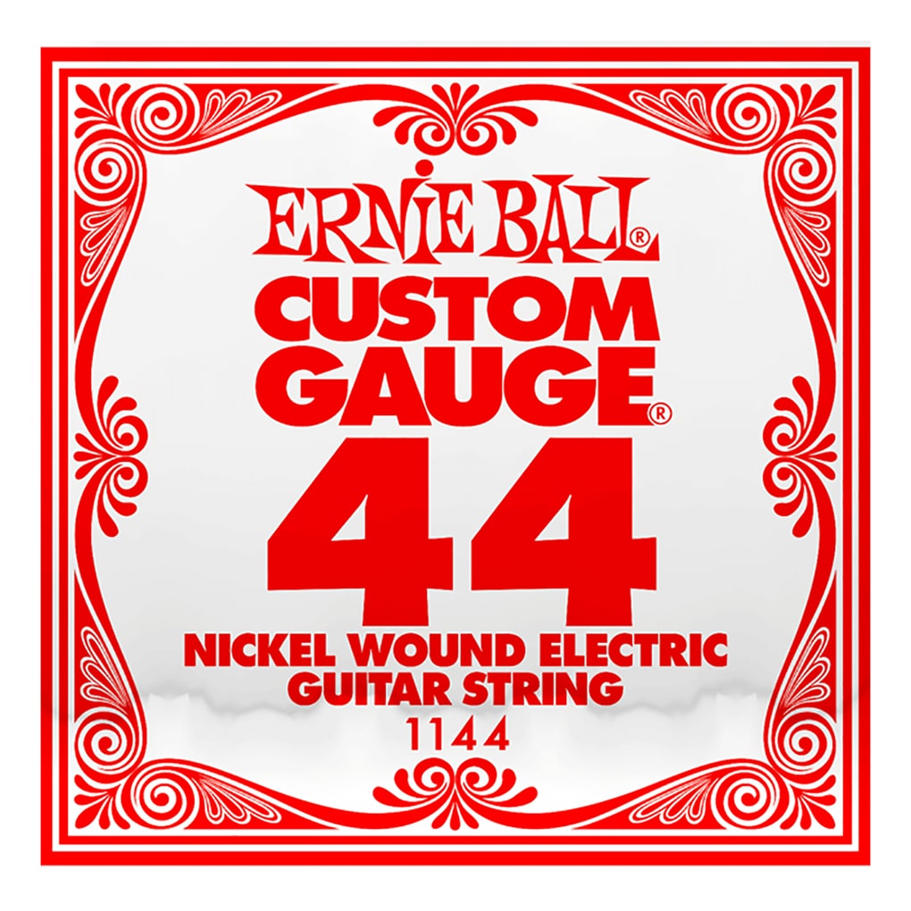 Electric Guitar Single String – Ernie Ball Custom Gauge 44 – 1144 – Nickel Wound – Ball End –