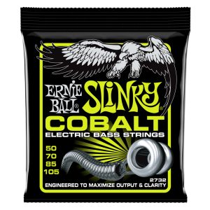 Bass Guitar Strings - Electric - Ernie Ball 2732 - Cobalt - Regular Slinky - 50-105