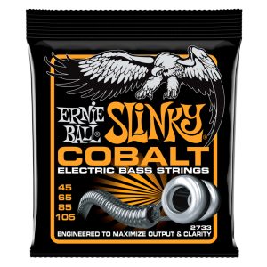 Bass Guitar Strings - Electric - Ernie Ball 2733 - Cobalt - Hybrid Slinky - 45-105