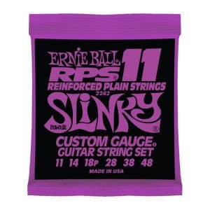 Ernie Ball 2242 - RPS Power Slinky Nickel Wound Electric Guitar Strings - 11-48