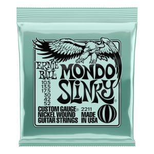 Electric Guitar Strings - Ernie Ball 2211 - Mondo Slinky - Nickel Wound - 10.5-52