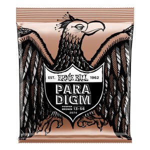 Ernie Ball 2074 - Paradigm - Phosphor Bronze - Acoustic Guitar Strings - Medium - 13-56