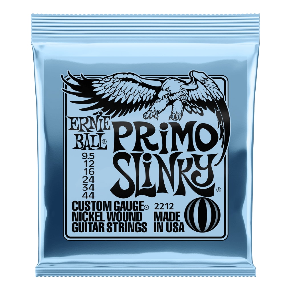 Electric Guitar Strings – Ernie Ball 2212 – Primo Slinky – Nickel Wound – 9