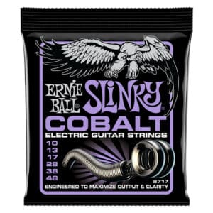 Electric Guitar Strings - Ernie Ball 2717 - Cobalt - Ultra Slinky - 10-48