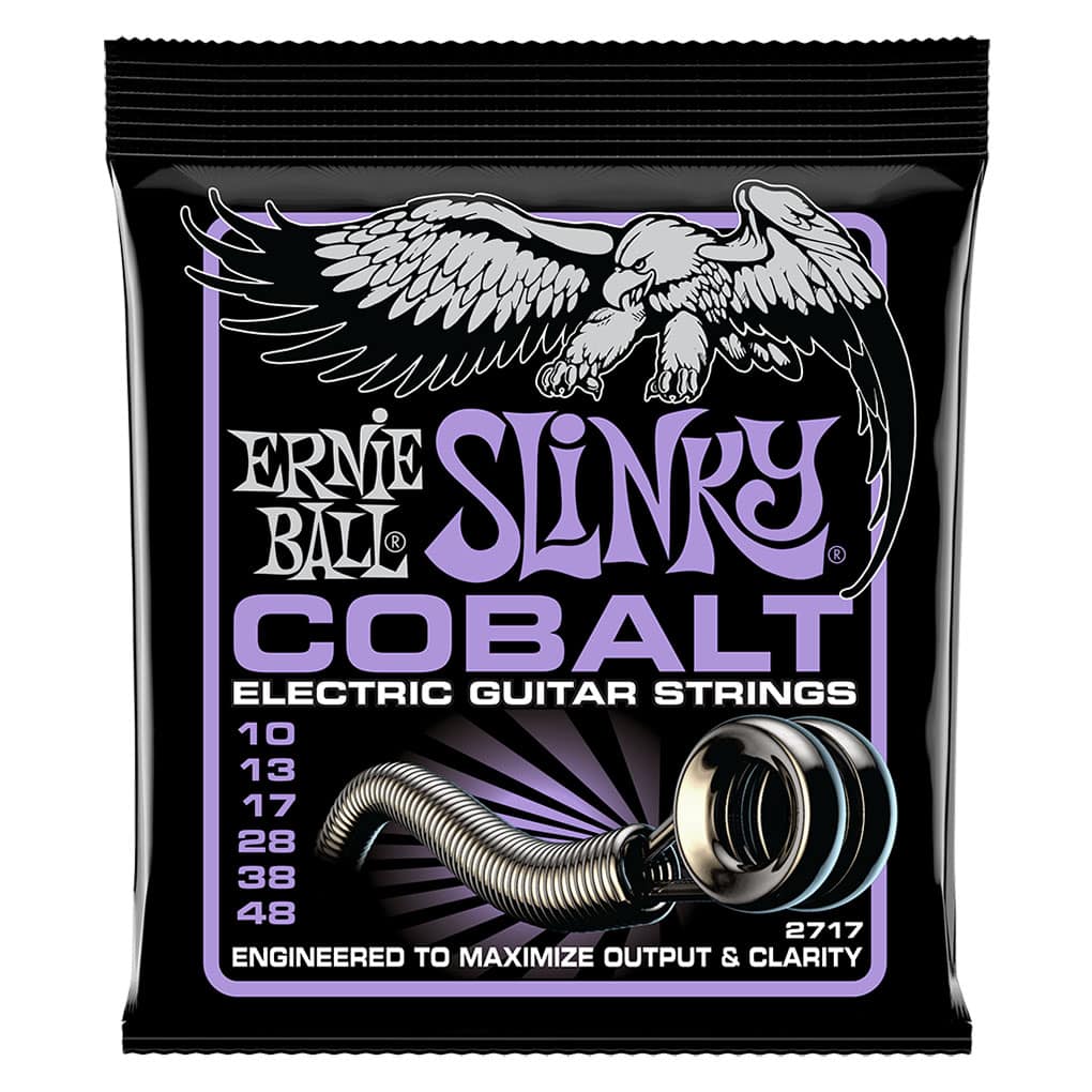 Electric Guitar Strings – Ernie Ball 2717 – Cobalt – Ultra Slinky – 10-48 1