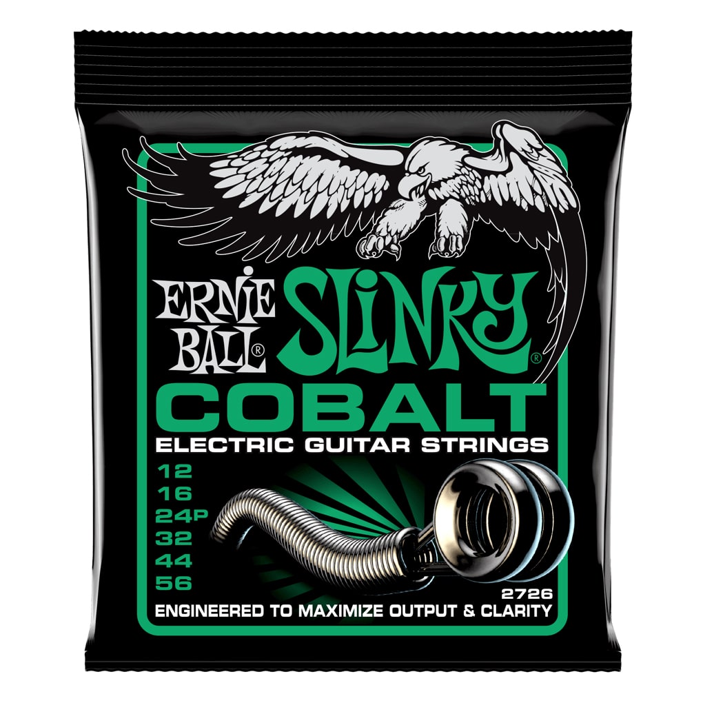 Electric Guitar Strings – Ernie Ball 2726 – Cobalt – Not Even Slinky – 12-56  1