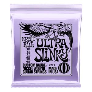 Electric Guitar Strings - Ernie Ball 2227 - Ultra Slinky - Nickel Wound - 10-48