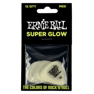 Ernie Ball – Cellulose Guitar Picks – Plectrums – Medium – 0