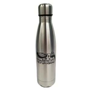 Ernie Ball – Water Bottle – Silver – Steel Finish – EBWBSTEEL 1