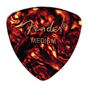 Fender - Classic Celluloid Guitar Picks - 346 Shape - Medium - Tortoiseshell - 12 Pack