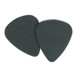 Fender - Nylon Guitar Picks - 351 Shape - 1.00mm - Grey - 12 Pack