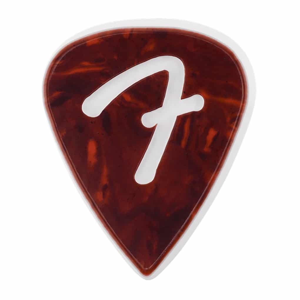 Fender – Celluloid F-Grip Guitar Picks – 351 Shape – 1