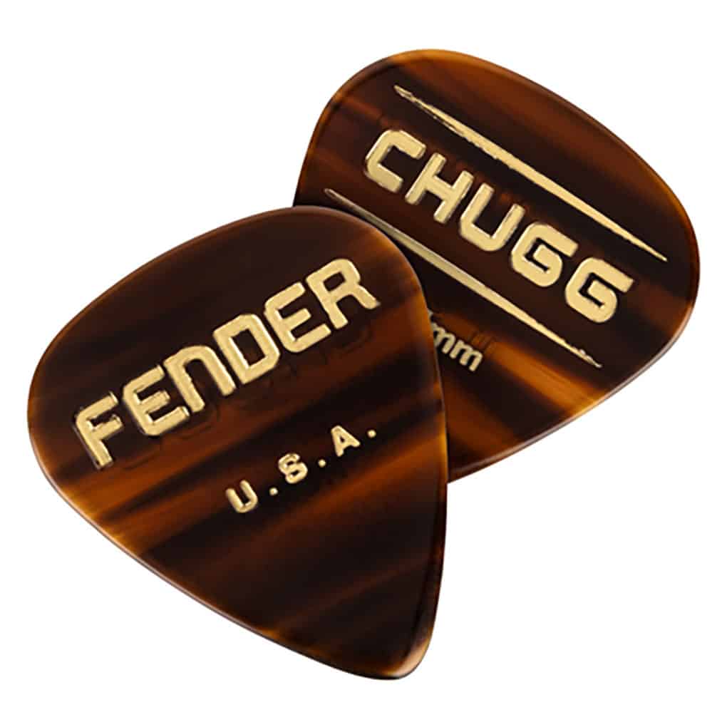 Fender – Chugg Guitar Picks – Cellulous Acetate – Beveled 351 Shape – 1