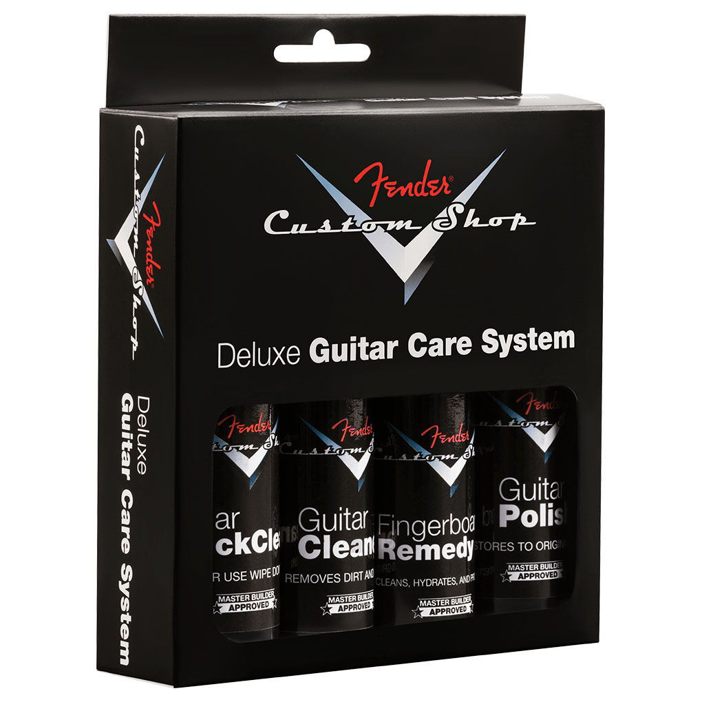 Fender – Custom Shop – Deluxe Guitar Care System – 4 Step Cleaning Kit – 4 Pack 2