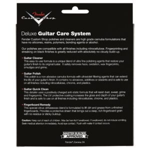 Fender – Custom Shop – Deluxe Guitar Care System – 4 Step Cleaning Kit – 4 Pack 3
