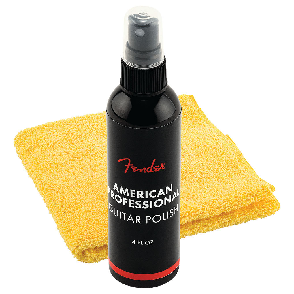 Fender – Guitar Care Kit – Instrument Polish & Microfibre Cloth 1
